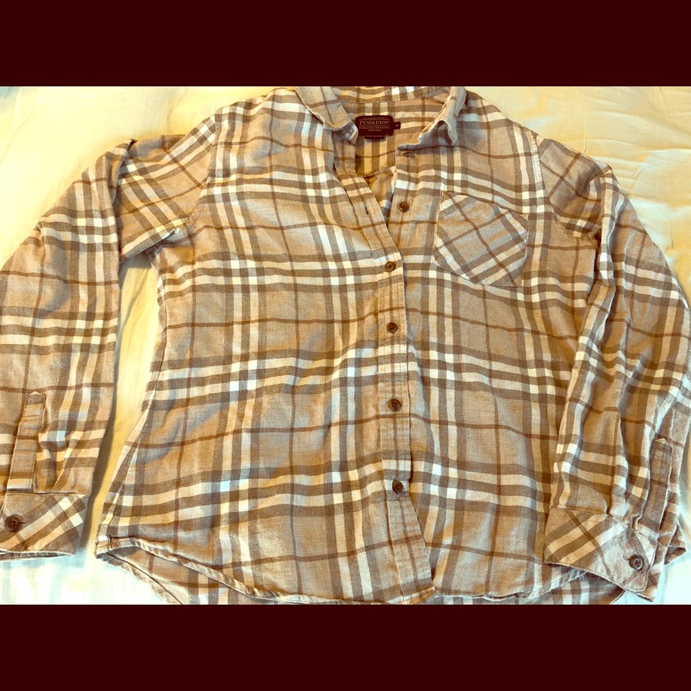 Lightweight Pendleton Flannel Shirt